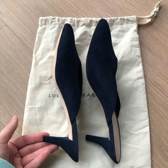 Loeffler Randall Navy Blue Women's Shoes - Picture 7 of 10